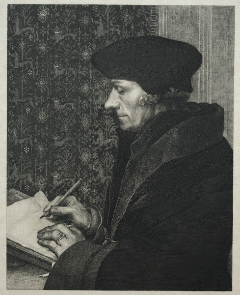 Erasmus after Holbein 1863