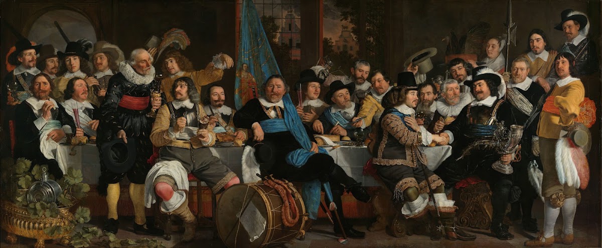 Banquet at the Crossbowmens Guild in Celebration of the Treaty of Münster 1648