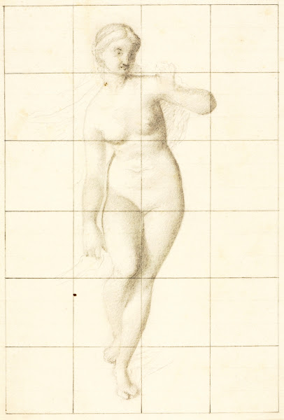Venus Guiding Eneas and the Trojans to the Latin Shore study of Venus ca 1857
