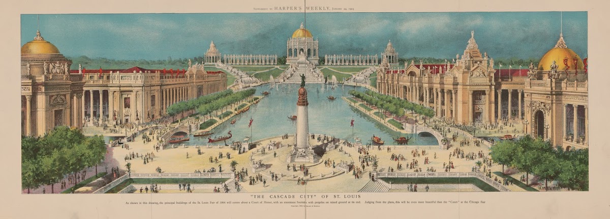The cascade city of St Louis 1903