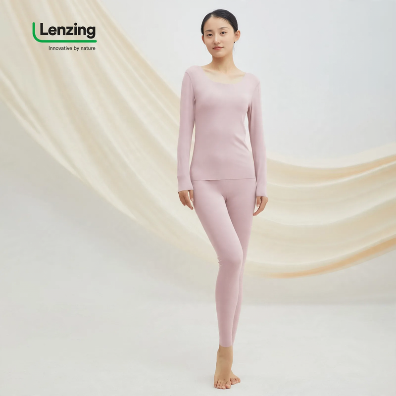 Thermo underwear set, Modal, round neck, skin-friendly