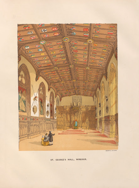 St Georges Hall Windsor 1864