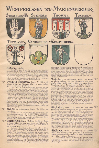 Die Wappen und Siegel der deutschen Stadte Flecken und Dorfer Pl12 1896