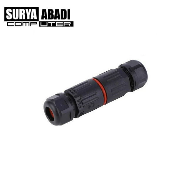 SAMBUNGAN KABEL TAHAN AIR 3 PIN