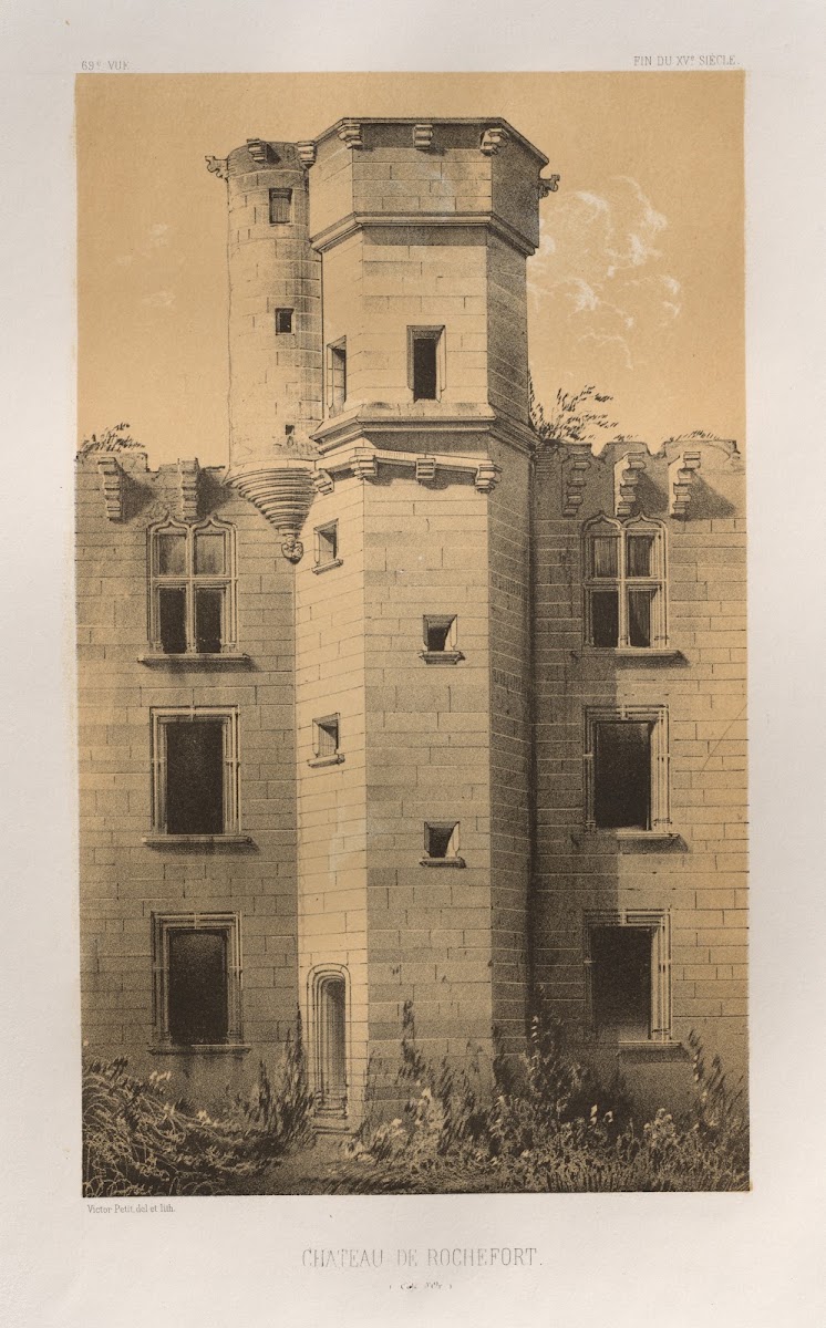Château de Rochefort Côte dOr 1860
