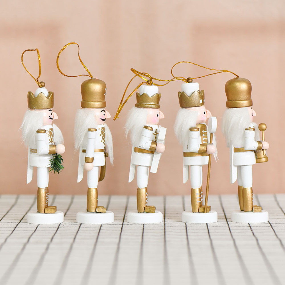 5-piece Nutcracker Ornaments, 13 cm, British Style