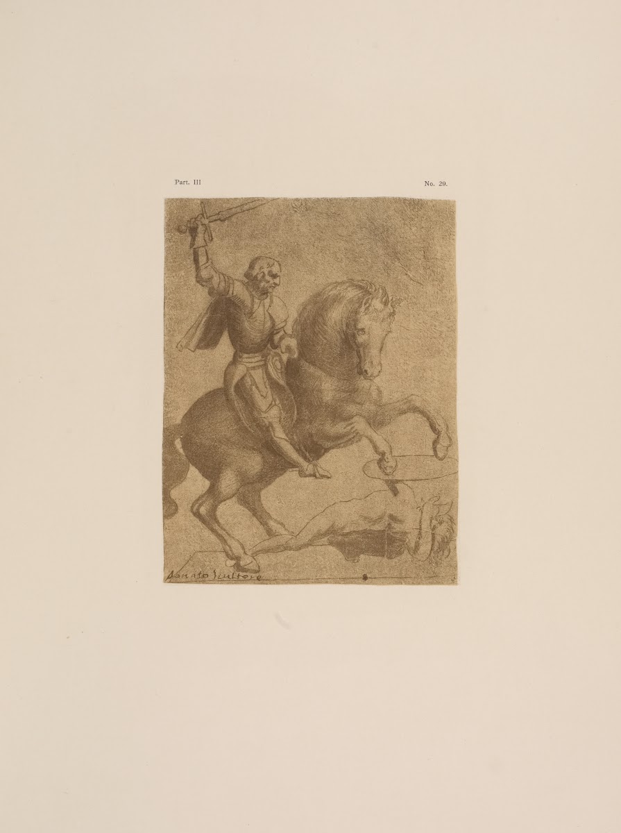 Design for equestrian monument of Ludovico Sforza 1900