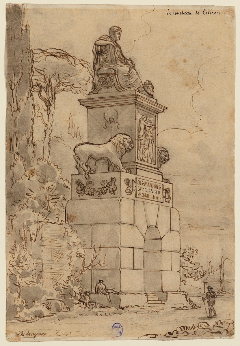 Le tombeau de Cicéron