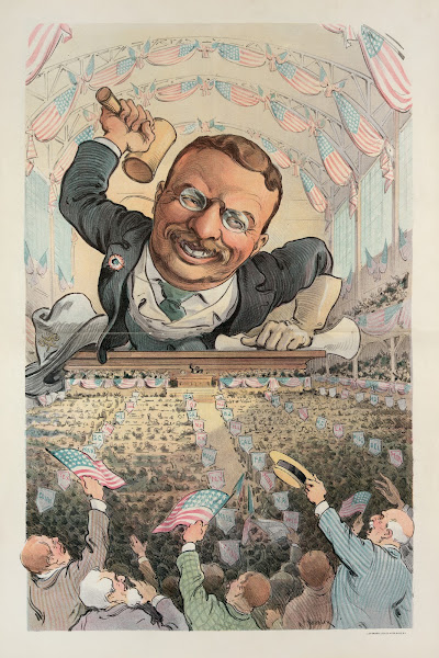 Chicago June 21 1904  All in favor of the nomination will say aye 1904