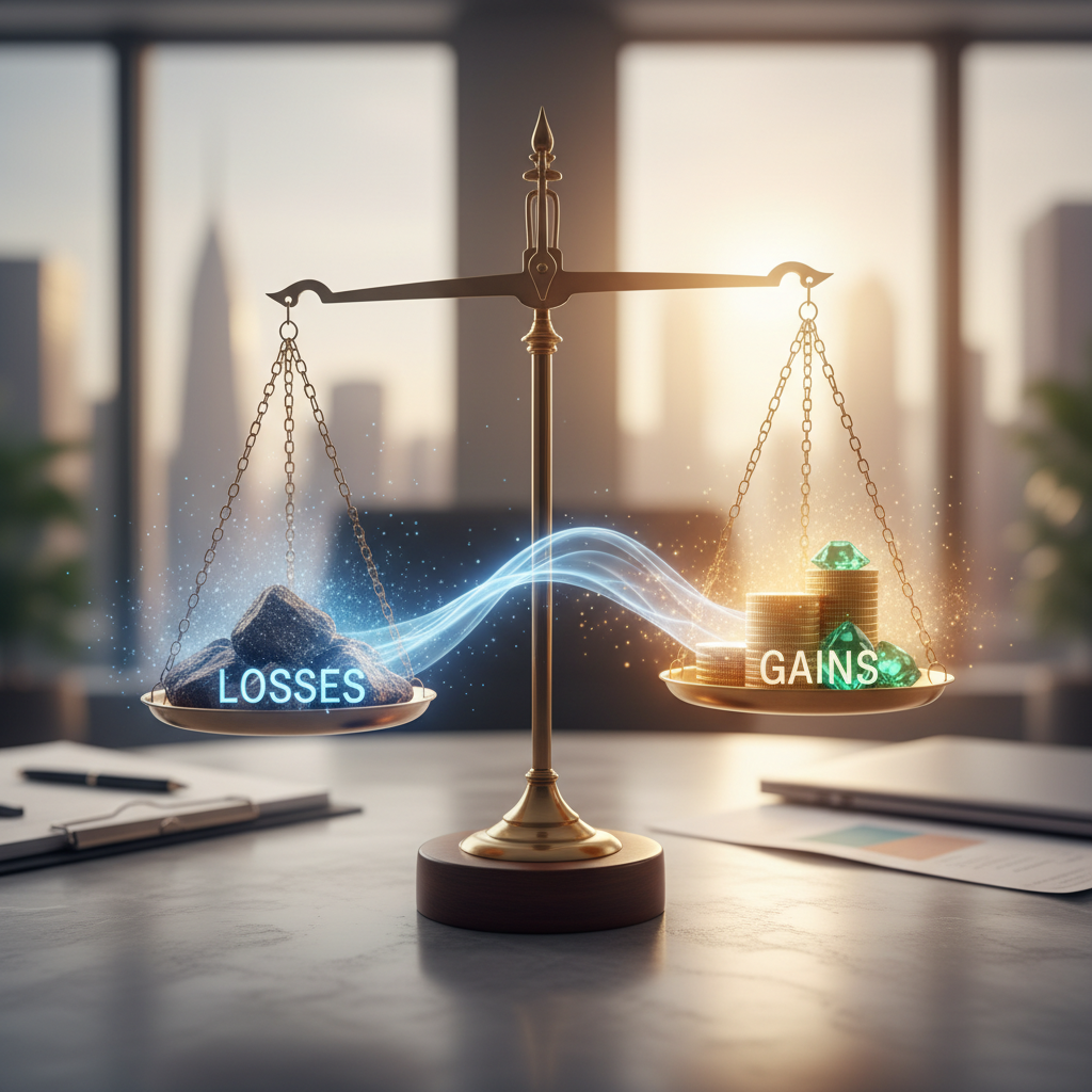 ⚖️ 손해 본 돈은 빼주는 '손익 통산'의 마법