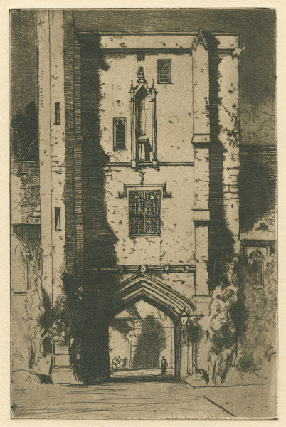 Beauforts Tower St Cross 1902