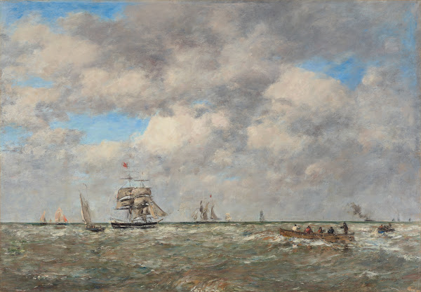 Pleine mer Les lamaneurs 1887
