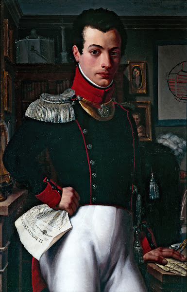 Portrait Dun Architecte En Costume Dofficier De La Garde Nationale 1829
