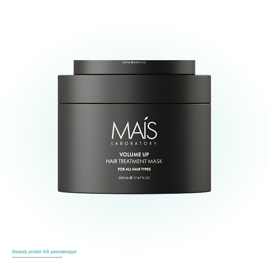 MAIS Маска для надання об’єму волоссю VOLUME UP HAIR TREATMENT MASK — 500 мл