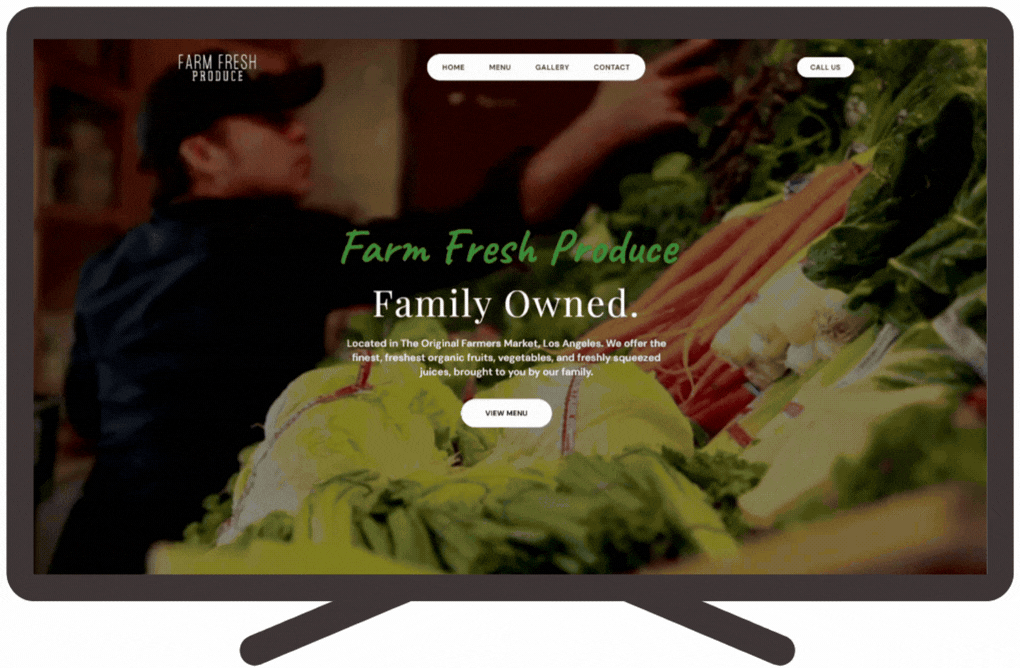 Website Mockup