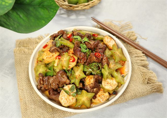 Gỏi Bò Xiên Nướng