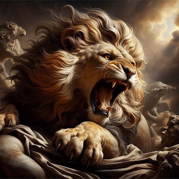 Lion Art Picture