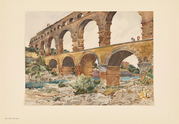 The Pont du Gard 1925