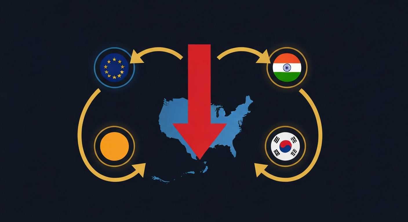 ABUSA 트레이드 — 미국에서 글로벌로 자금 흐름 시각화