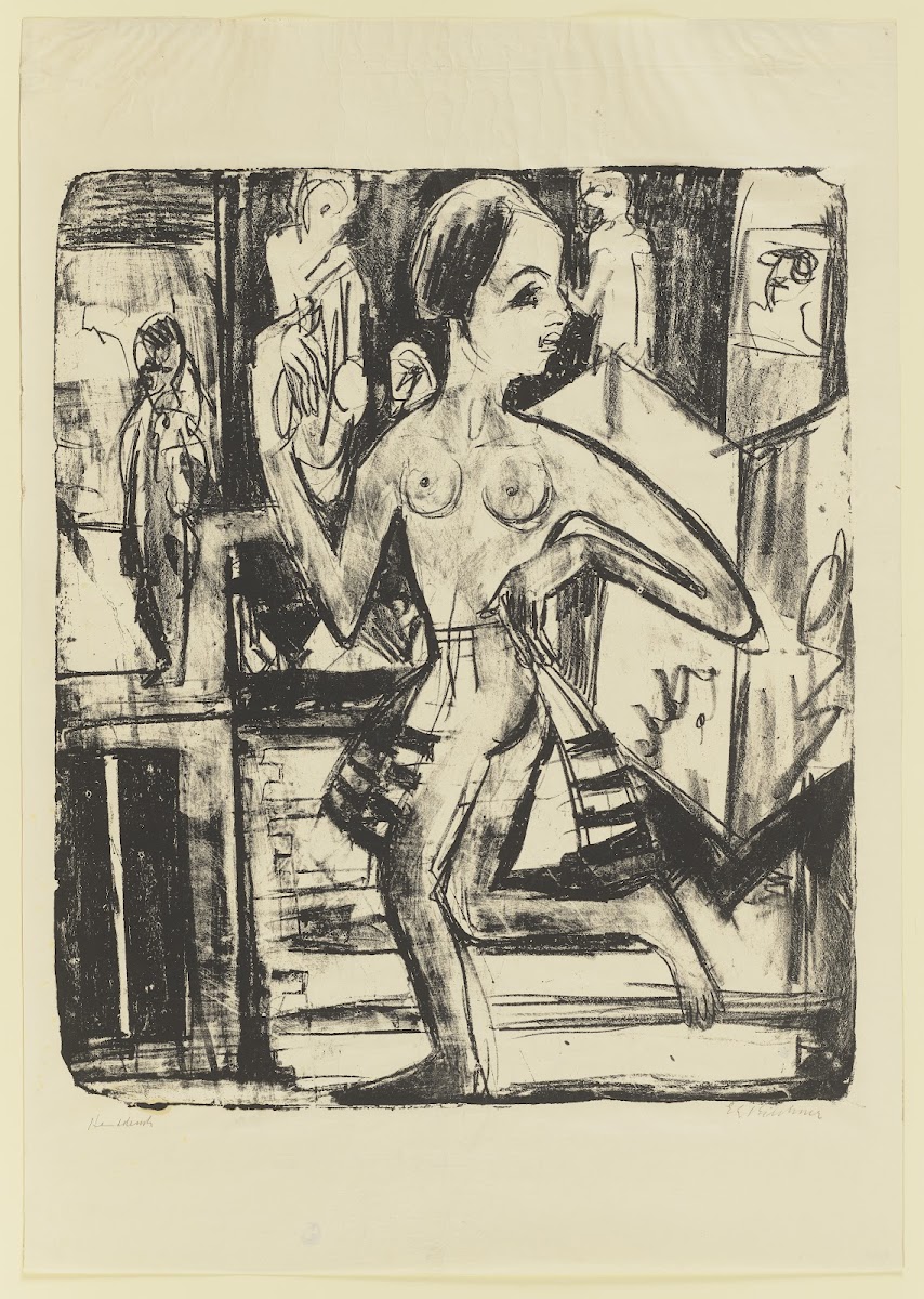 Nackttänzerin 1921