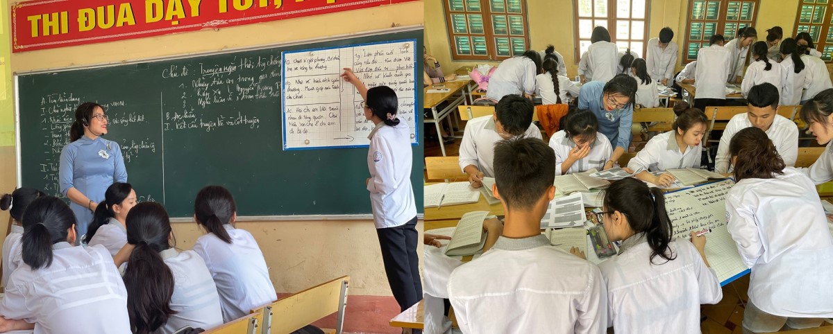 Khoa Khoa học Xã hội thực hiện tư vấn tuyển sinh và triển khai hoạt động hỗ trợ chuyên môn tại Trường THPT Cò Nòi