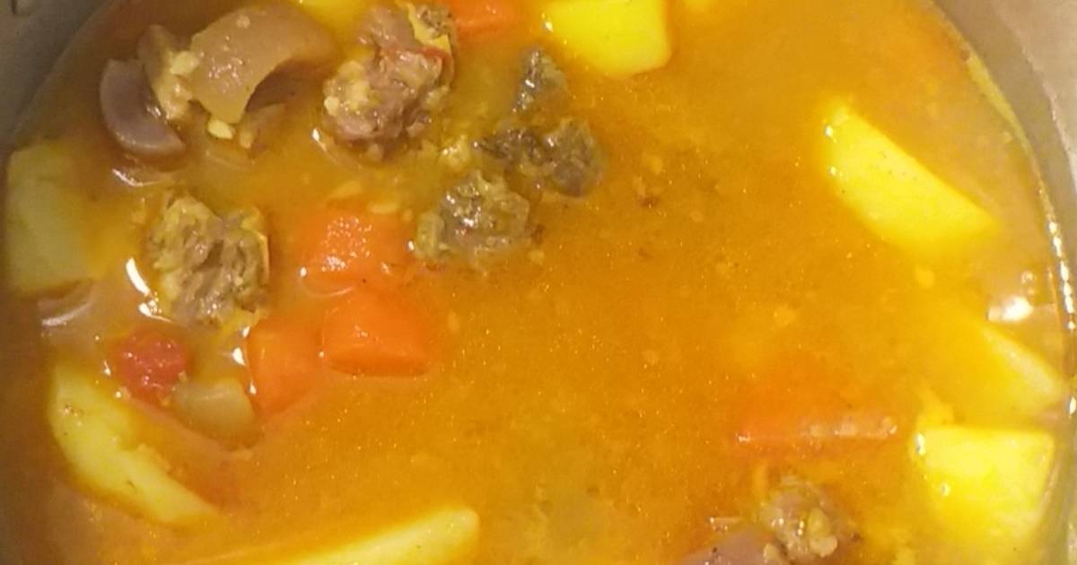 THỊT BÒ HẦM KHOAI TÂY, CÀ RỐT