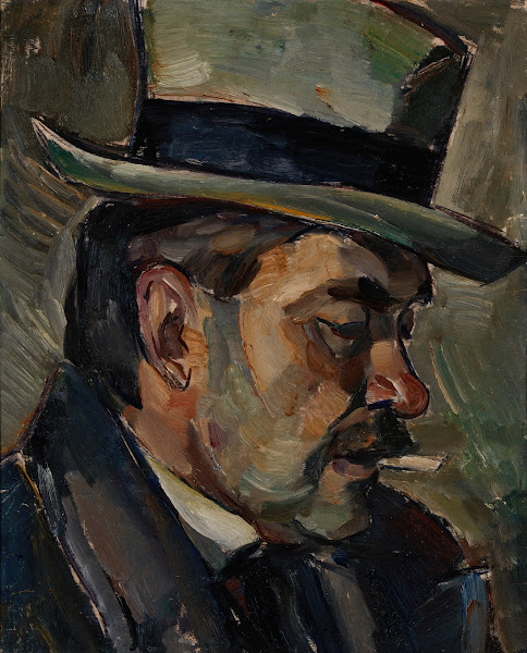 Portrait of artist Karnakoski 1917