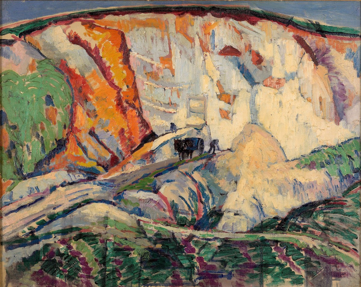 The chalk cliff 1918