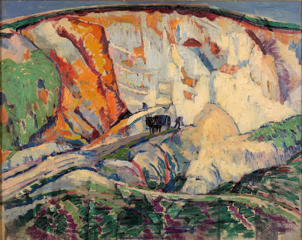 The chalk cliff 1918