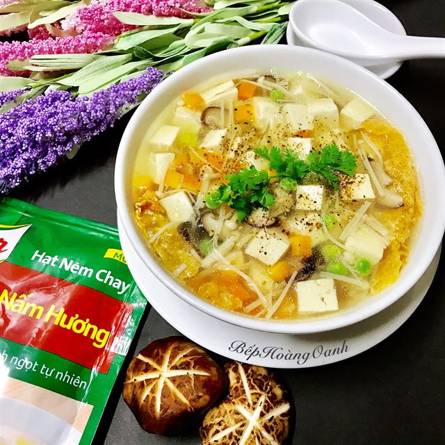 Súp Nấm Chay