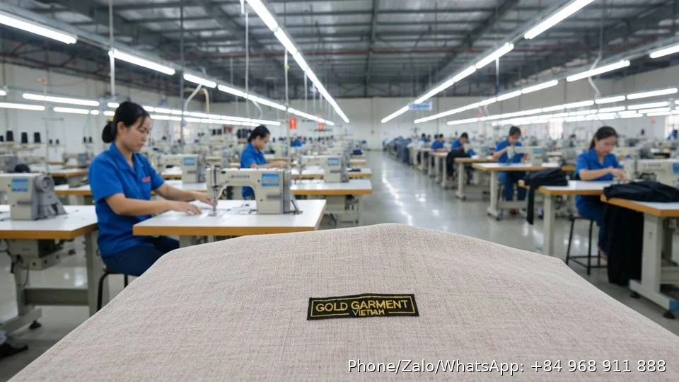 garment manufacturing - Gold Garment Vietnam