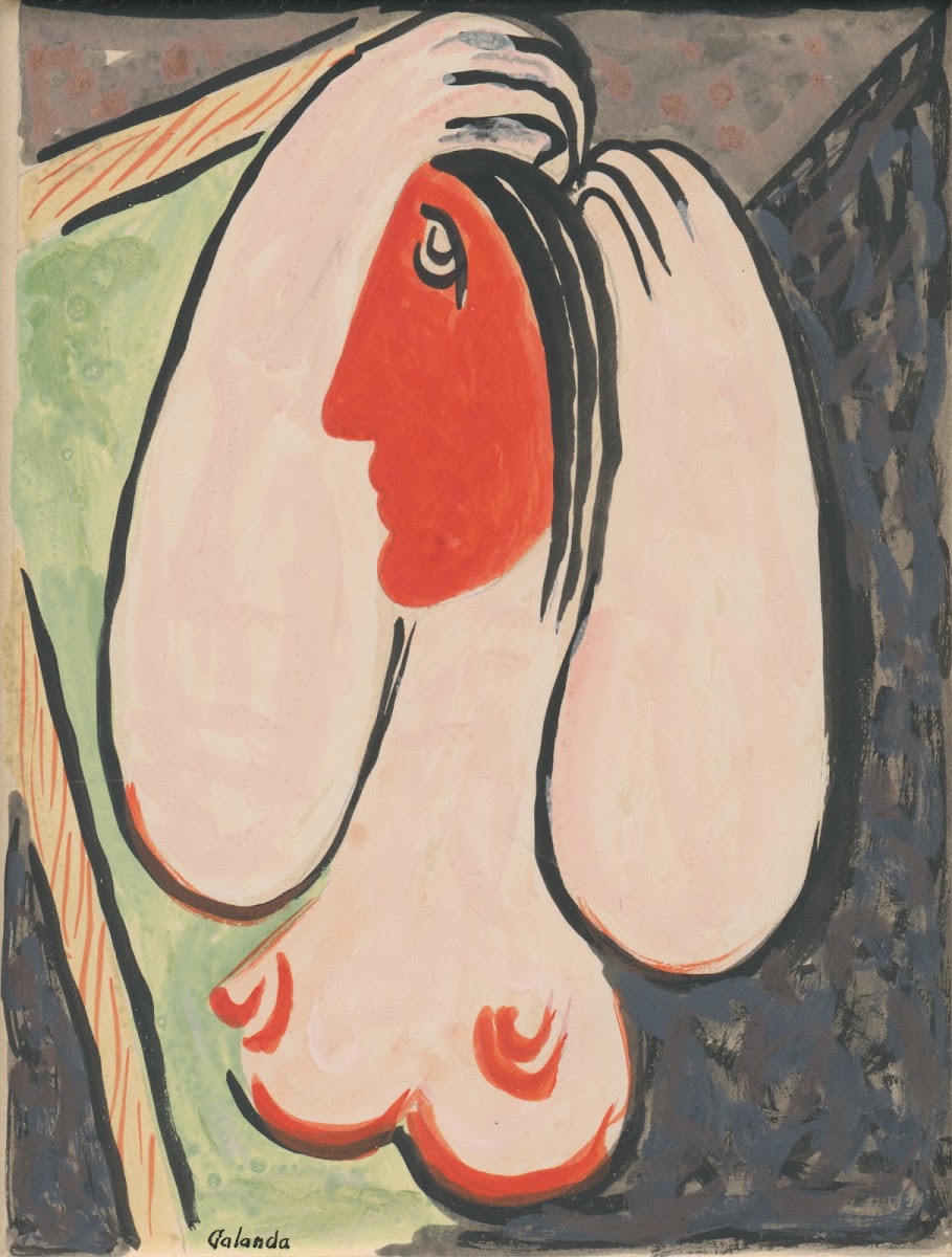 In front of a mirror 1937 1938