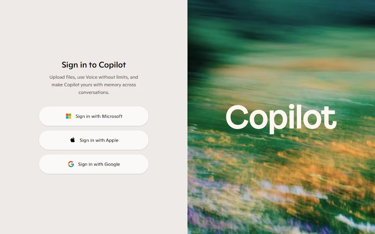 Captura de Microsoft Copilot
