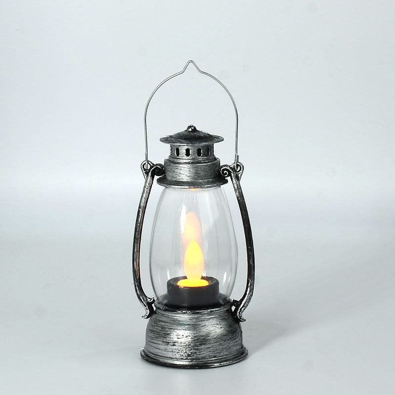 Dekorative LED-Laterne im Vintage-Stil