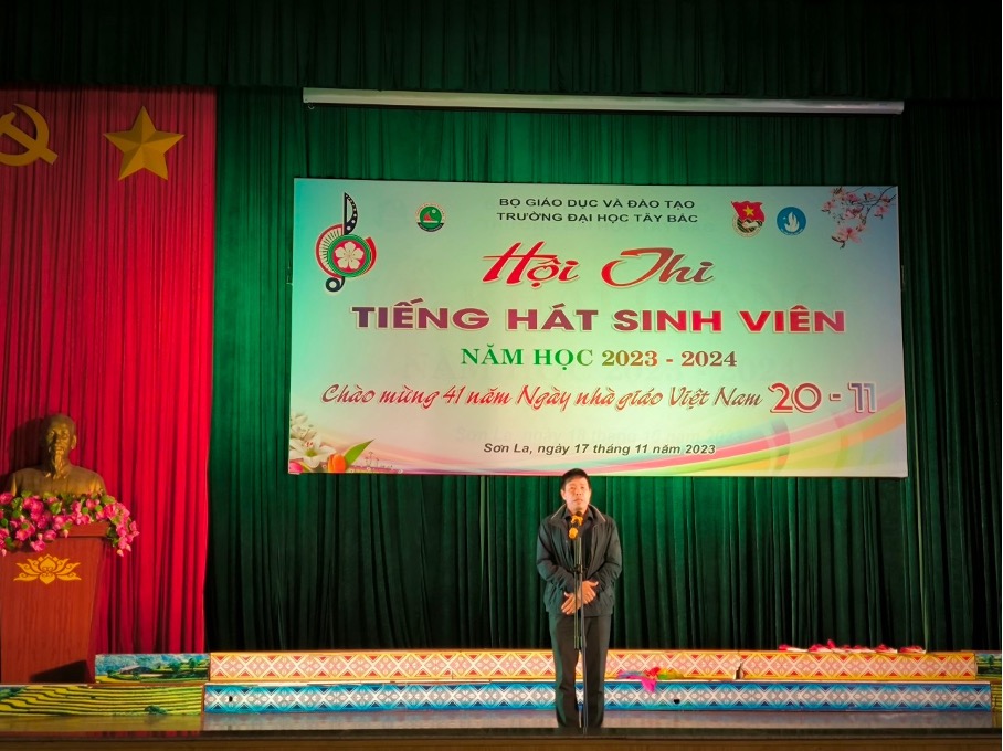 Trường Đại học Tây Bắc tổ chức Hội thi tiếng hát sinh viên năm học 2023 - 2024