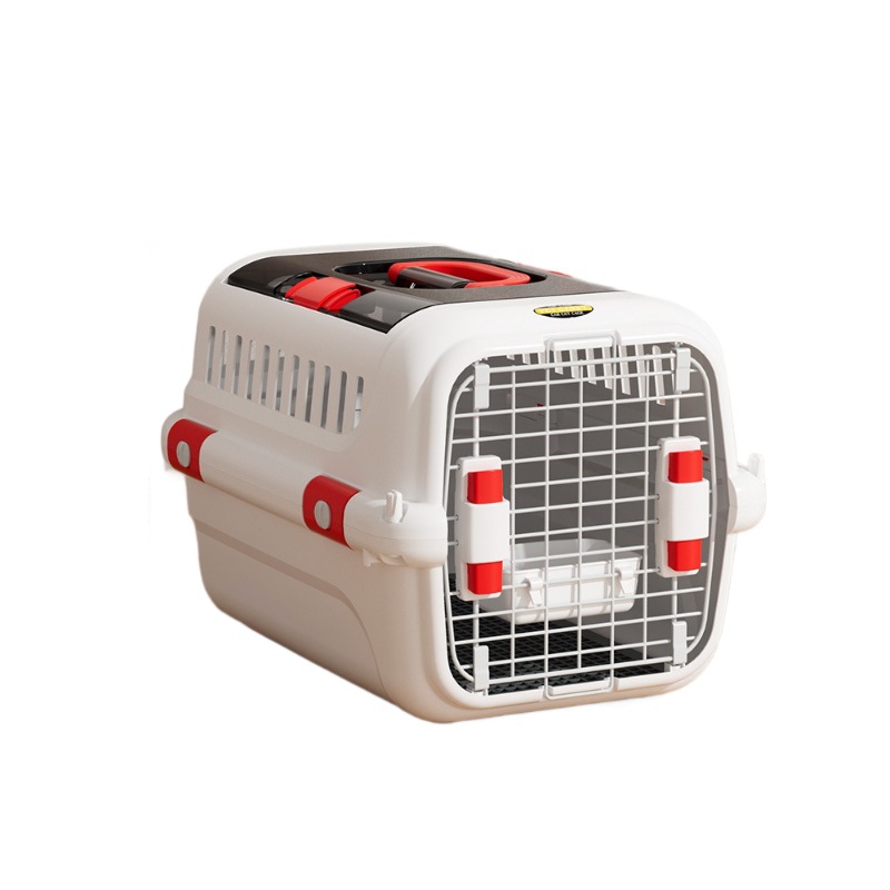 Pet transport box, PP, with window