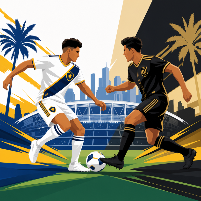 Bersaing Seru: LA Galaxy vs LAFC di MLS