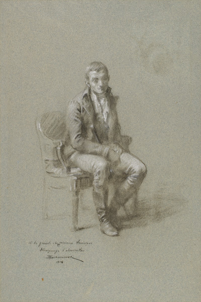 Seated Male Figure 1915