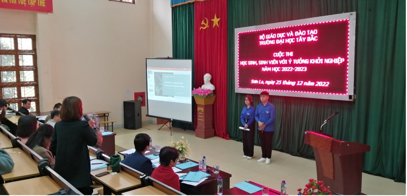 Chung kết cuộc thi “Học sinh, sinh viên với ý tưởng  khởi nghiệp” năm học 2022 - 2023