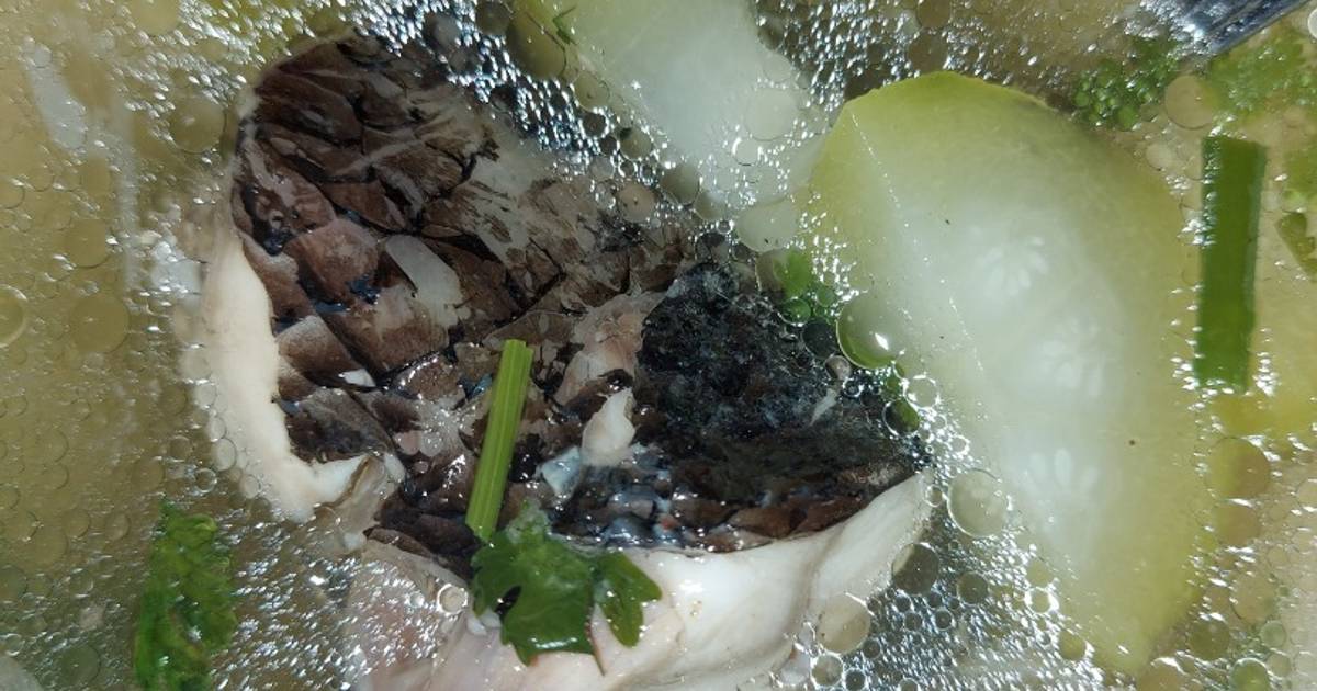 Canh bí xanh đầu cá lóc