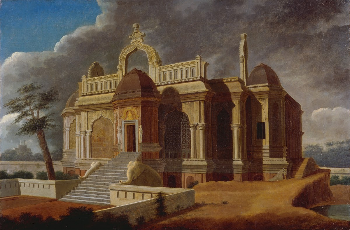 Mausoleum with Stone Elephants 1788