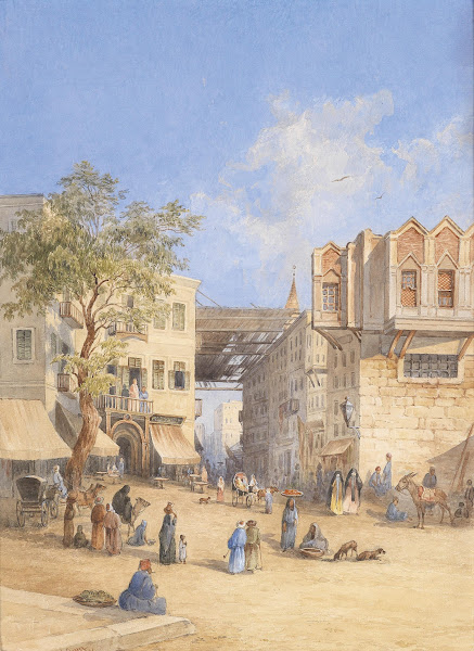 Nordafrikanische Stadt 1872