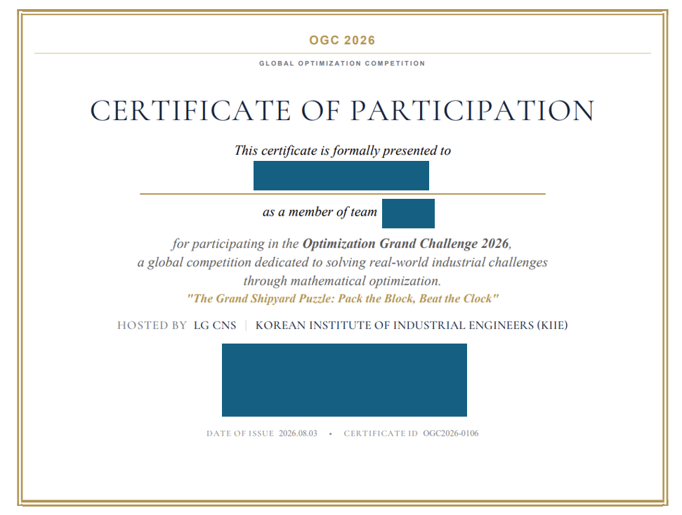 OGC2026 certificate