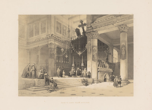 Église de sainte Hélène Bethléhem 1852