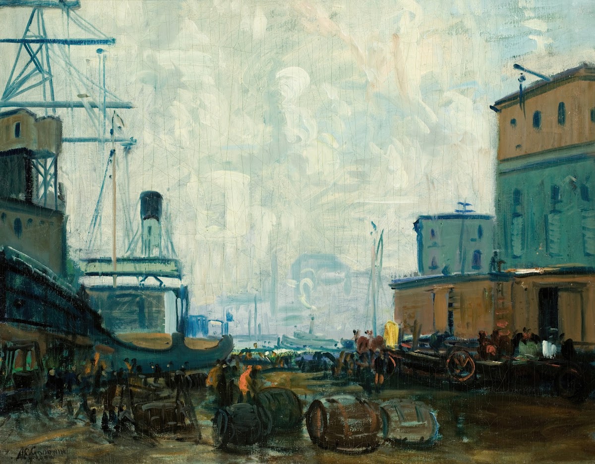 Dock Scene Boston