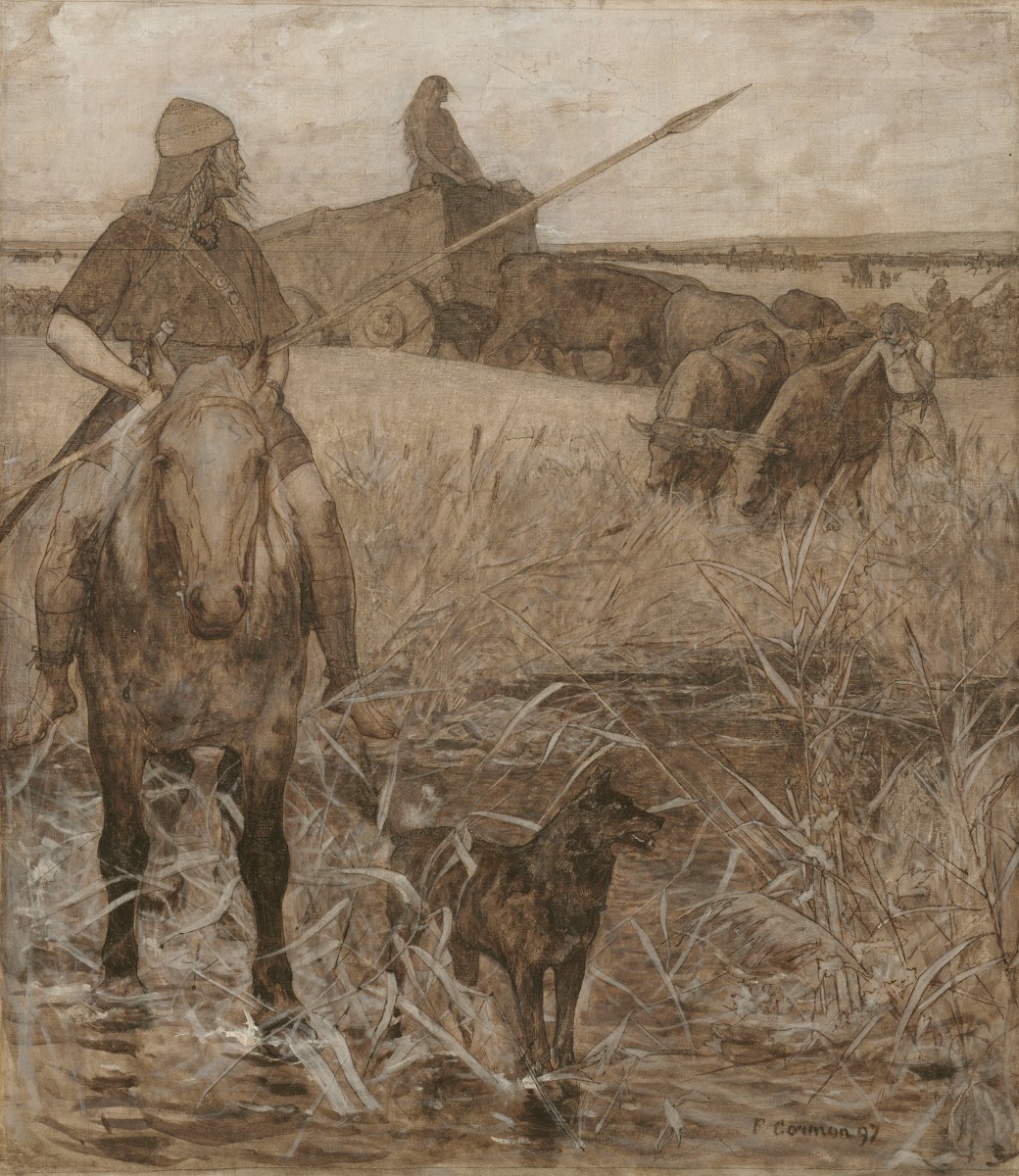 Gaulois à cheval 1897