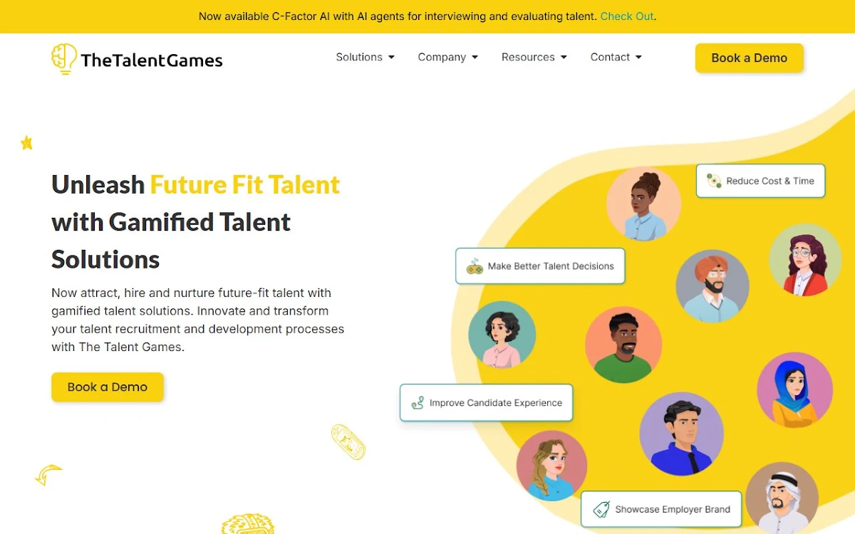 Captura de The Talent Games