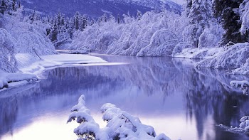 Winter Lake Wallpaper
