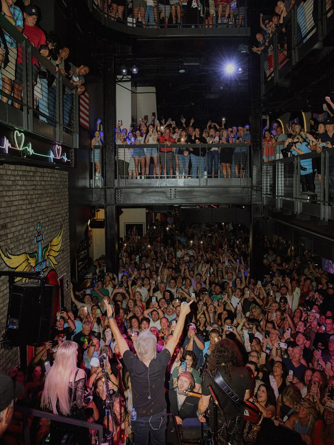 Interior of JBJ's Nashville with rustic decor and a cozy seating arrangement