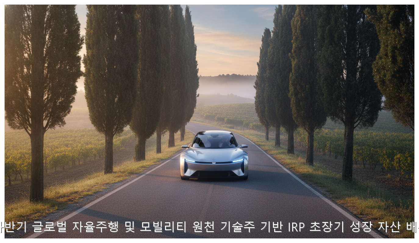 2026년 하반기 글로벌 자율주행 및 모빌리티 원천 기술주 기반 IRP 초장기 성장 자산 배분 가이드 핵심 안내 및 분석 인포그래픽 (3)